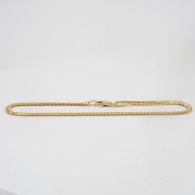 2mm 14 Ayar Balık Sırtı Zincir Bileklik