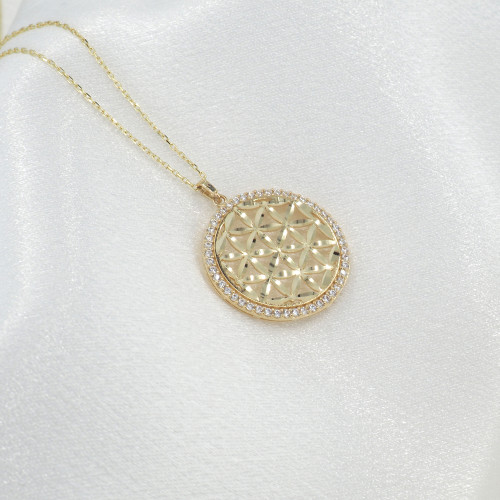 Yaşam Çiçeği Kolye - K05