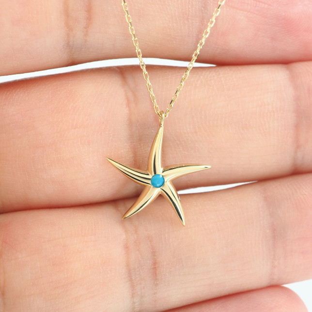 Deniz Yıldızı Kolyesi Deniz Yıldızı Kolyesi