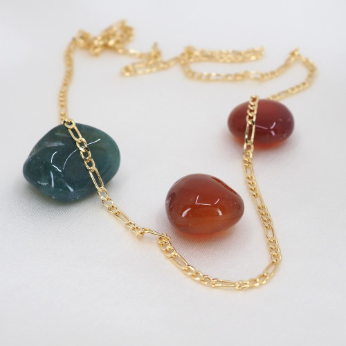 14 Ayar Figaro Zincir Altın Kolye – 52 cm