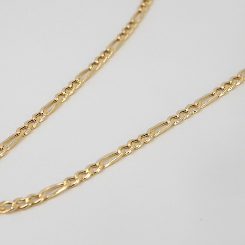 14 Ayar Figaro Zincir Altın Kolye – 52 cm